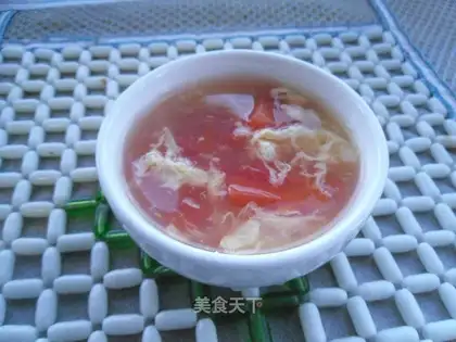 Tomato egg soup