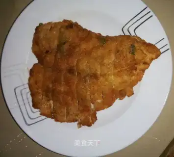 A chicken chop
