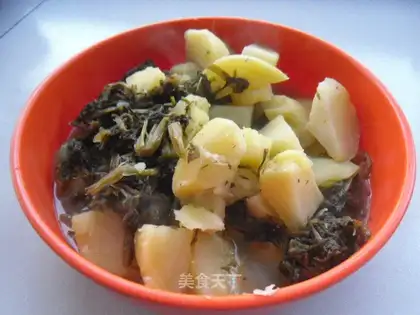 Pickles and potatoes