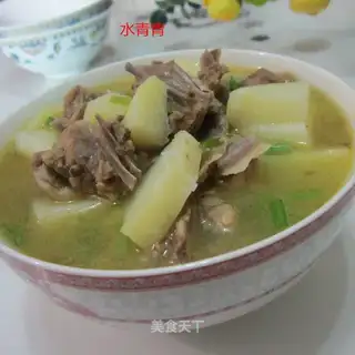 Potato duck soup