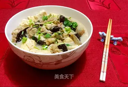 The boss fish stew tofu