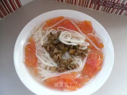 Hot noodles