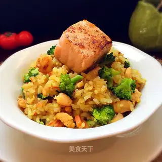 Salmon curry