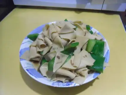 Pepper dry tofu