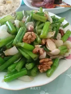 Celery makes lilies