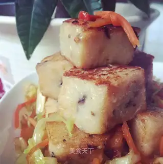 X-O, RADISH CAKE