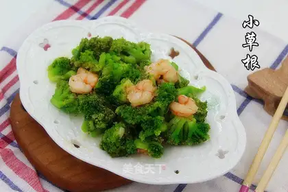 Shrimp broccoli