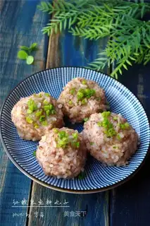 Red rice willowballs