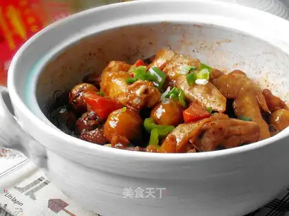 Chestnut chicken