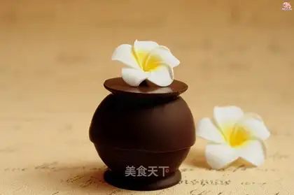 Chocolate yogurt bowl