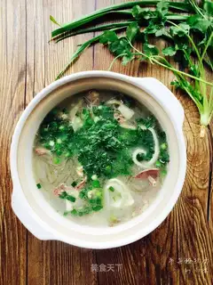 The sheep's fan soup