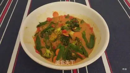 Curry coconut vegetables