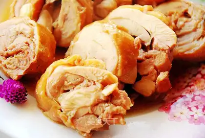 Tin paper chicken leg