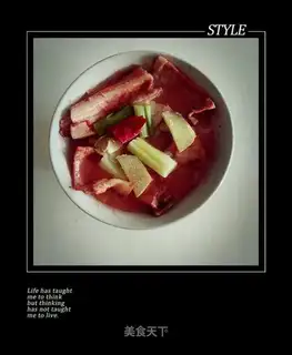 We'll eat the meat in New Year's