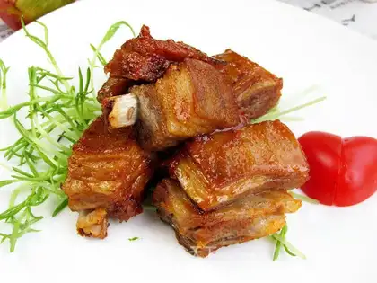 Honeyed lamb chops