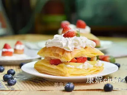 The fruit Napoleon
