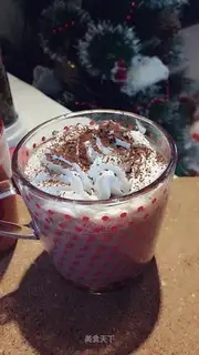 Soy milk and hot cocoa