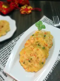 Shrimp tofu pie