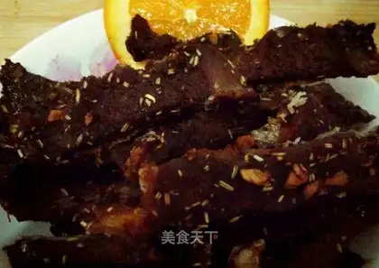 Rosemary beef jerky