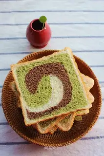 Three-colour toast from Hokkaido
