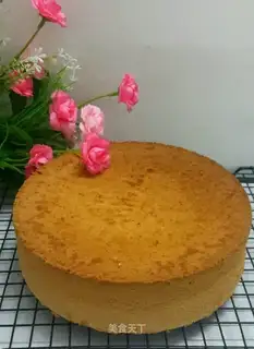 Eight inches of oilless twilight cake