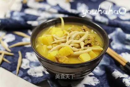 Curry pasta