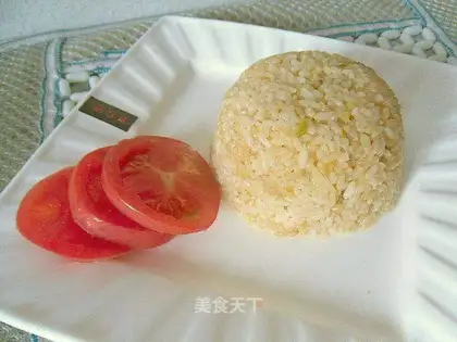 Soy sauce and rice