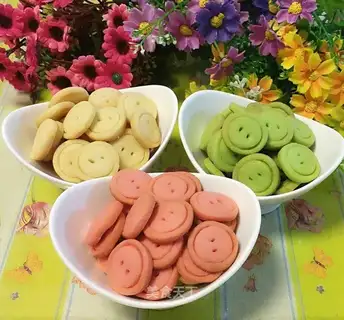 A little fun button cookie