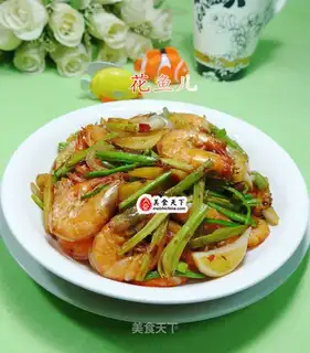 Dry pan shrimp