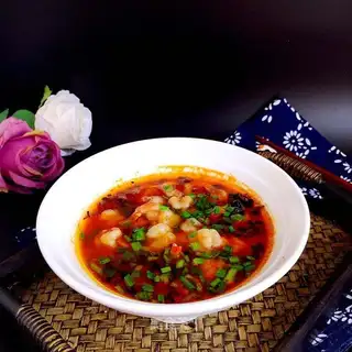 Boiled butterfly shrimp