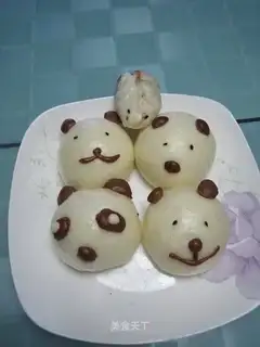 Purple potato blueberry sesame sack