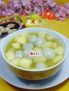 Apple-cooked soup
