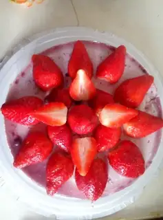 Twinberry cheesecake