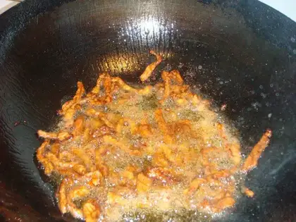 Bean soaked rice balls