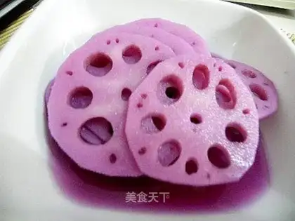 Rouge lotus root
