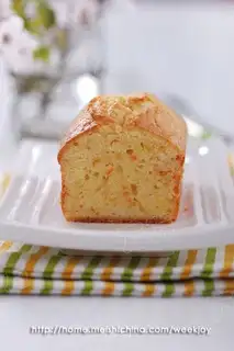 Orange pound cake