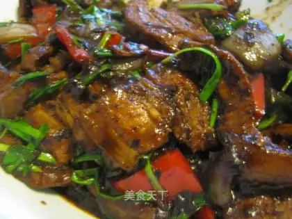 Improved version of twice-cooked pork