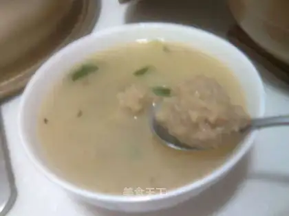 Winter melon meatball soup