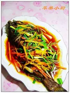 Sweet and sour black fish