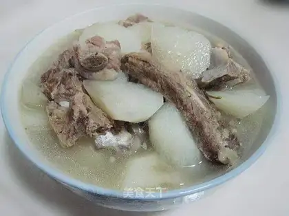 Chinese yam ribs