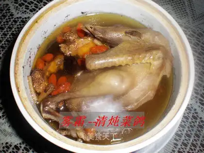 Stewed pigeon