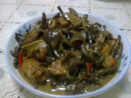 chicken stewed mushrooms