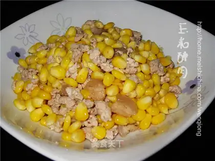 corn minced meat
