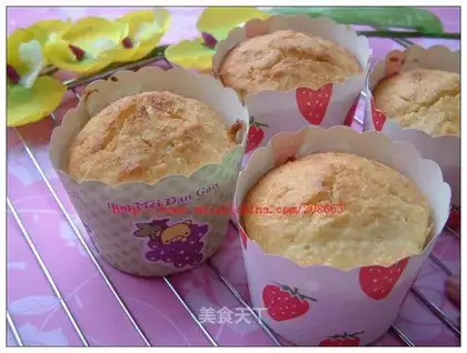Yogurt with coconut muffin