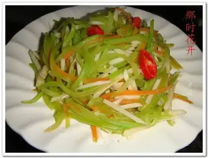 stir-fried three shredded vegetables