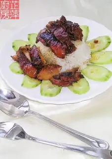 Shiyaki chicken leg rice