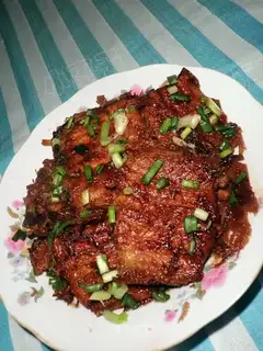 Braised tongue fish
