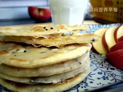 Healthy coarse grain bean dregs cake