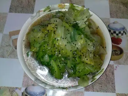 oyster sauce lettuce
