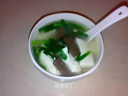 Double-color blood-replenishing soup